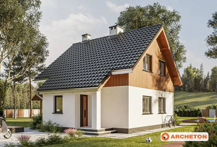 Проект коттеджа Горошек - техническая спецификация